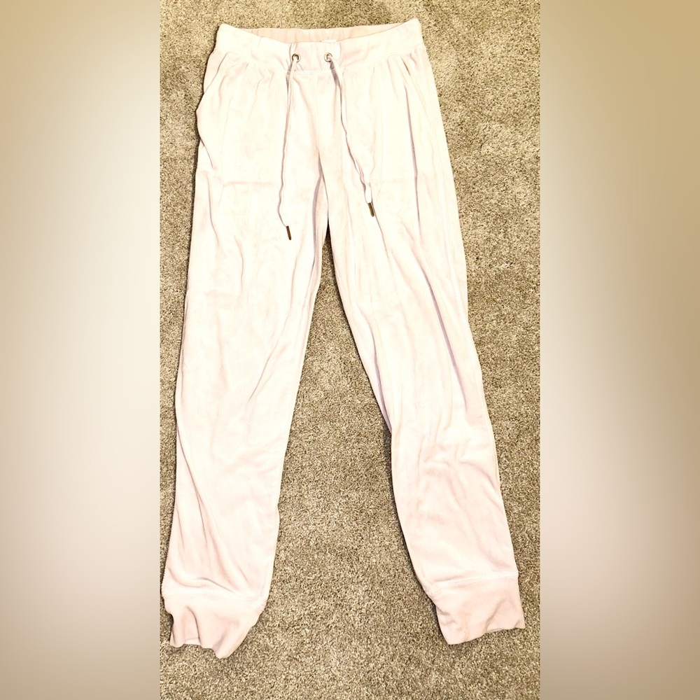 Planet Gold Women’s Pink Soft Sweatpants Drawstring - Picture 2 of 6